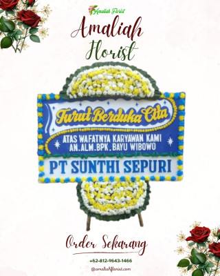Papan Bunga Duka di Sukamenanti